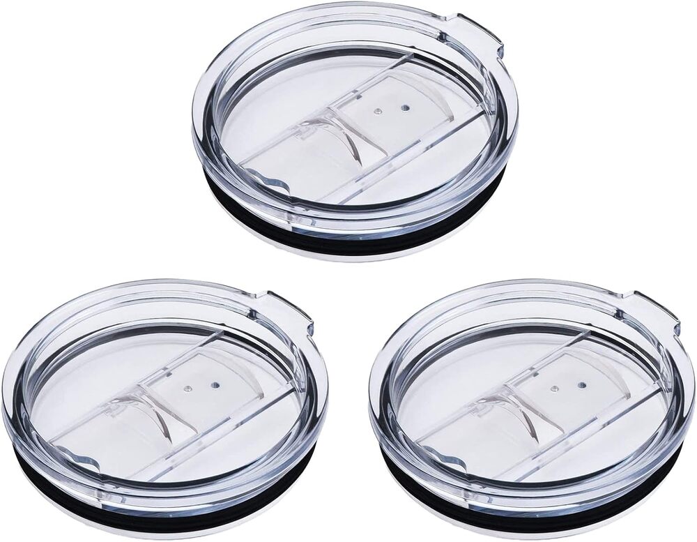 3 Pieces 30oz Tumbler Replacement Lid Fit 3.7 Inch Diameter